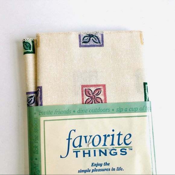 Vintage Napkins 100% Cotton (4) NWT, 17”x17”, 2 in a Pkg. - Picture 4 of 8